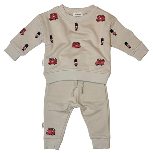 LONDON embroidered tracksuit | milk&black