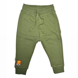 FOX green embroidered tracksuit | milk&black