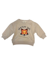 Load image into Gallery viewer, FOX ADVENTURE embroidered tracksuit | milk&amp;black