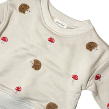 Load image into Gallery viewer, HEDGEHOG embroidered tracksuit | milk&amp;black