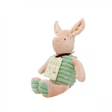 Load image into Gallery viewer, The beautiful Piglet 20cm soft toy makes the perfect first companion for baby. Based on the character featured in A.A Milne&#39;s heart-warming Tales from the Hundred Acre Wood storybooks this classically-styled cuddly toy is made from the highest quality, textured plush fabric with beautifully embroidered features.  The lovable Piglet soft toy is perfect for baby to snuggle up with and makes a great newborn gift.