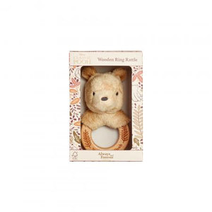 Disney Classic Pooh Always and Forever wooden ring rattle