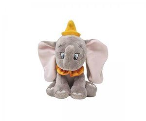 The super cute and cuddly Disney Baby Dumbo Soft Toy is a must for fans of Disney's most famous elephant.  The fun and lovable Dumbo Soft Toy is perfect for nap time, story time and snuggle time and also makes the perfect companion for little ones to recreate their favourite Dumbo adventures with! This adorable soft toy with his distinctively large ears, and unmistakable yellow and orange circus ruffle and hat makes the perfect playtime companion.