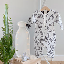 Load image into Gallery viewer, MILKANDBLACK knitted %100 cotton romper